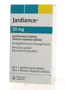 Jardiance 25 mg filmom obalené tablety