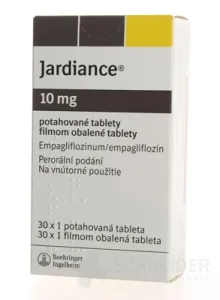 Jardiance 10 mg filmom obalené tablety