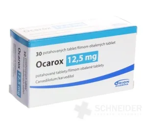 OCAROX 12,5 mg filmom obalené tablety
