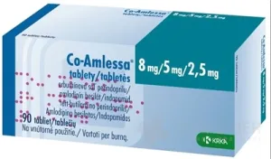 Co-Amlessa 8 mg/5 mg/2,5 mg tablety
