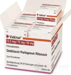 Viekirax 12,5 mg/75 mg/50 mg