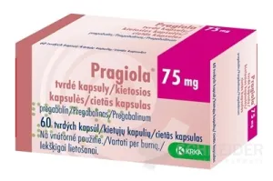 Pragiola 75 mg tvrdé kapsuly