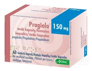 Pragiola 150 mg tvrdé kapsuly
