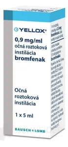 Yellox 0,9 mg/ml očná roztoková instilácia