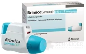 Brimica Genuair 340 mikrogramov/12 mikrogramov