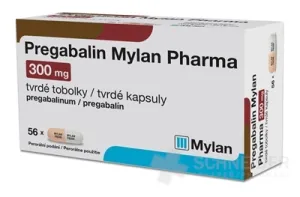 Pregabalin Mylan Pharma 300 mg tvrdé kapsuly