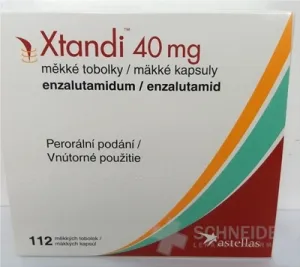 Xtandi 40 mg mäkké kapsuly