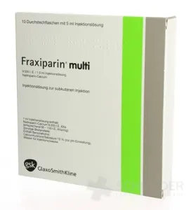 Fraxiparine multi 47 500 IU (anti Xa)/5 ml