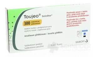 Toujeo 300 jednotiek/ml SoloStar