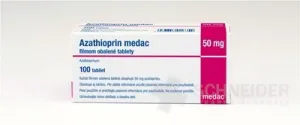 Azathioprin medac 50 mg filmom obalené tablety