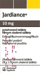Jardiance 10 mg filmom obalené tablety