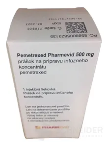 Pemetrexed Pharmevid 500 mg