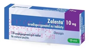 Zalasta 10 mg orodispergovateľné tablety