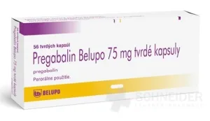 Pregabalin Belupo 75 mg tvrdé kapsuly