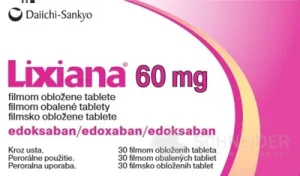 Lixiana 60 mg filmom obalené tablety
