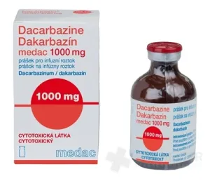 Dakarbazín Medac 1 000 mg