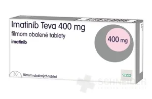 Imatinib Teva 400 mg filmom obalené tablety