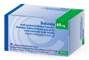 Dulsevia 60 mg tvrdé gastrorezistentné kapsuly