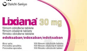 Lixiana 30 mg filmom obalené tablety