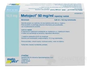 Metoject 50 mg/ml injekčný roztok