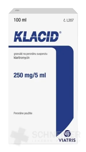 KLACID 250 mg/5 ml