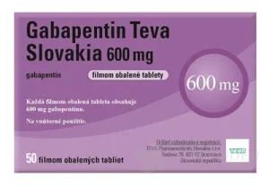 Gabapentin Teva Slovakia 600 mg
