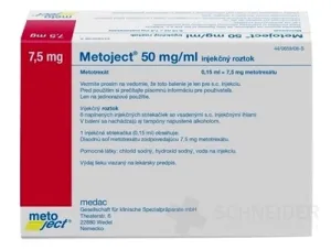 Metoject 50 mg/ml injekčný roztok