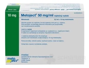 Metoject 50 mg/ml injekčný roztok