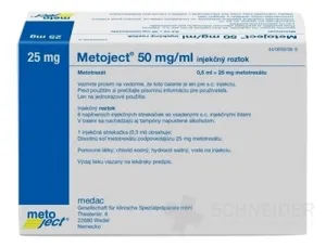 Metoject 50 mg/ml injekčný roztok
