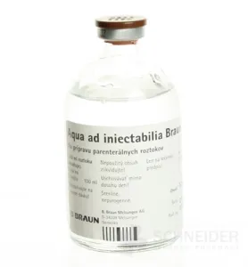Aqua pro injectione Braun