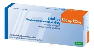 Betaklav 500 mg/125 mg filmom obalené tablety