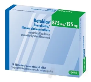 Betaklav 875 mg/125 mg filmom obalené tablety