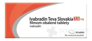 Ivabradín Teva Slovakia 7,5 mg