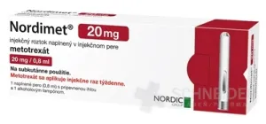 Nordimet 20 mg injekčný roztok naplnený v pere