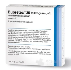 Bupretec 35 mikrogramov/h transdermálna náplasť