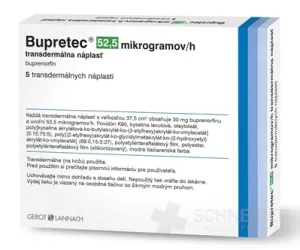 Bupretec 52,5 mikrogramov/h transdermálna náplasť