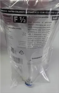 INFUSIO NaCl ISOTONICA 1/2 CUM GLUCOSO 5 IMUNA