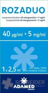 ROZADUO 40 mikrogramov/ml + 5 mg/ml