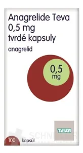 Anagrelide Teva 0,5 mg tvrdé kapsuly