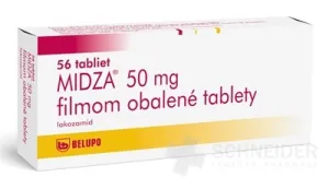 MIDZA 50 mg filmom obalené tablety