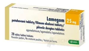 Lamegom 25 mg filmom obalené tablety