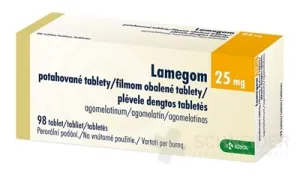 Lamegom 25 mg filmom obalené tablety