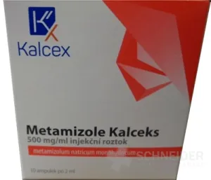 Metamizole Kalceks 500 mg/ml injekčný roztok