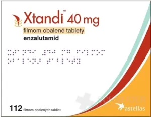 Xtandi 40 mg filmom obalené tablety