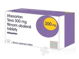 Irbesartan Teva 300 mg filmom obalené tablety