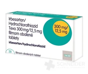 Irbesartan/Hydrochlorothiazid Teva 300 mg/12,5 mg