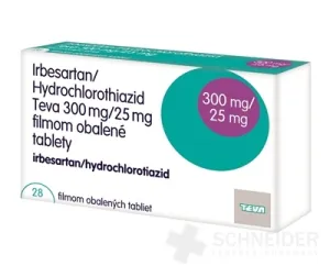 Irbesartan/Hydrochlorothiazid Teva 300 mg/25 mg