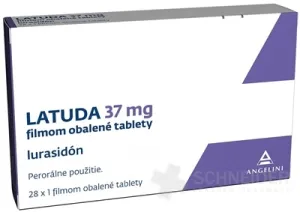 Latuda 37 mg filmom obalené tablety