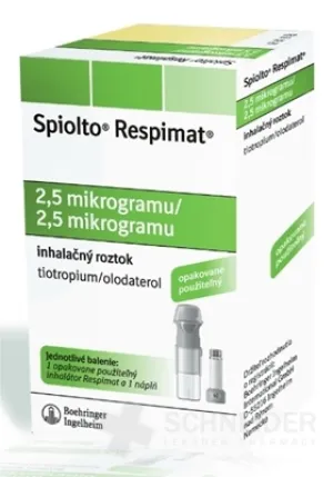Spiolto Respimat 2,5 /2,5 mikrogramov