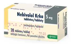 Nebivolol Krka 5 mg tablety